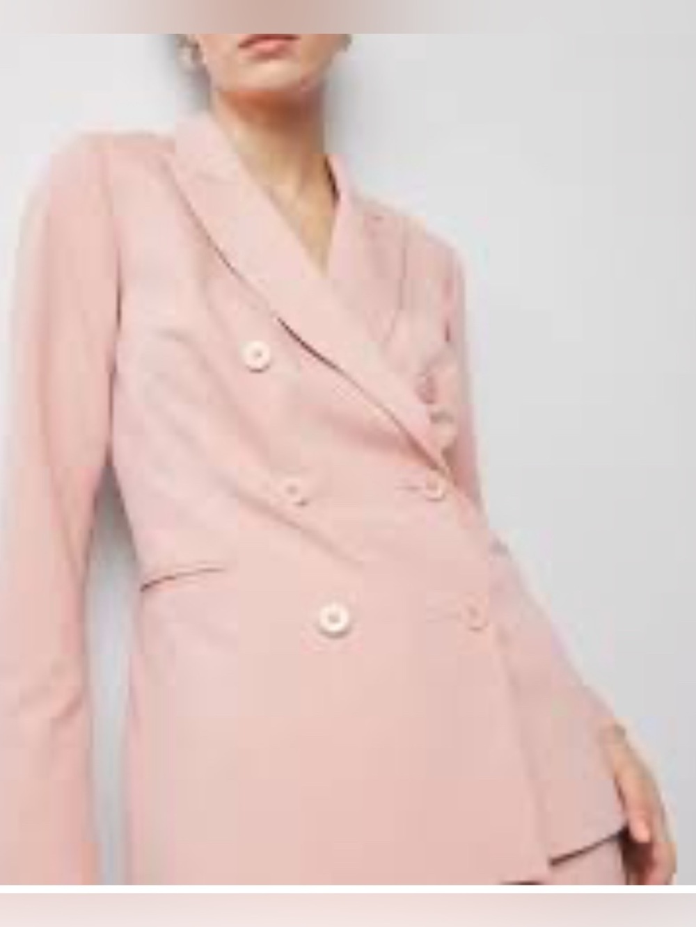 WHBM Doble Breasted Blazer Size 4